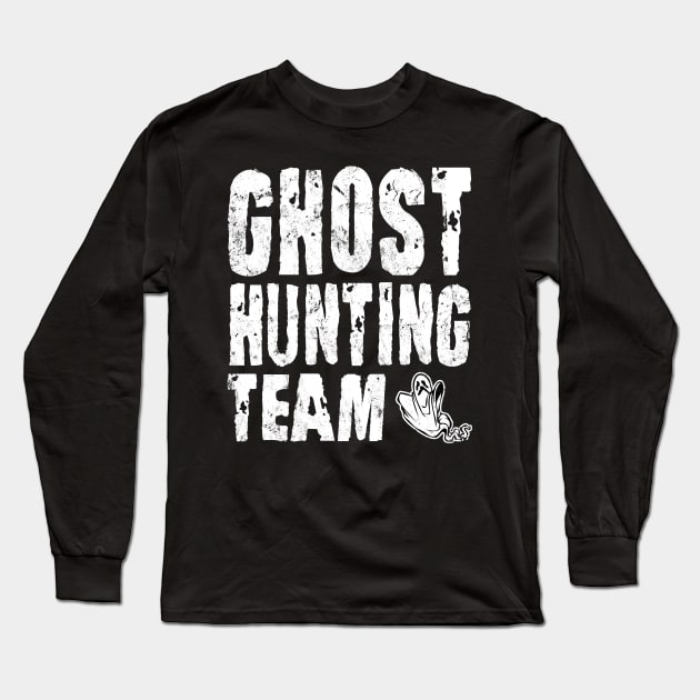 Ghost Hunting Team Paranormal Halloween Costume Long Sleeve T-Shirt by tobzz